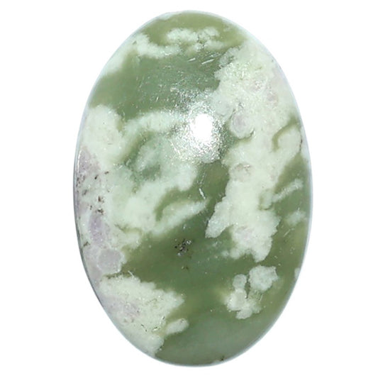 Peace Jade 17x25.2x5 mm Oval Shape Polished Gemstone LS19-08177