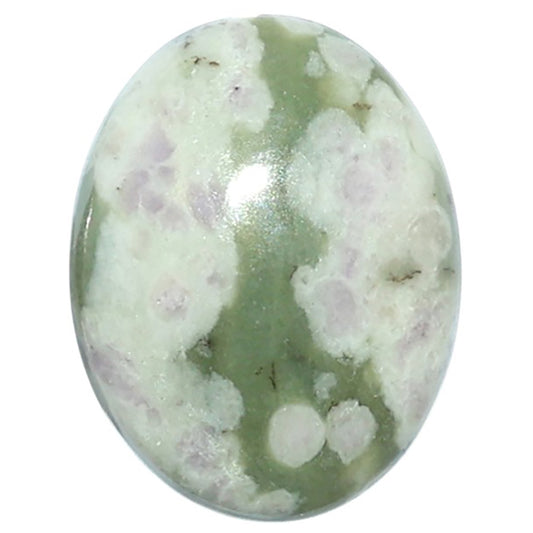 Peace Jade 16.5x21.45x5.5 mm Oval Shape Polished Gemstone LS19-08179