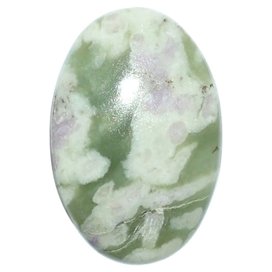 Peace Jade 14.8x22x4 mm Oval Shape Polished Gemstone LS19-08180