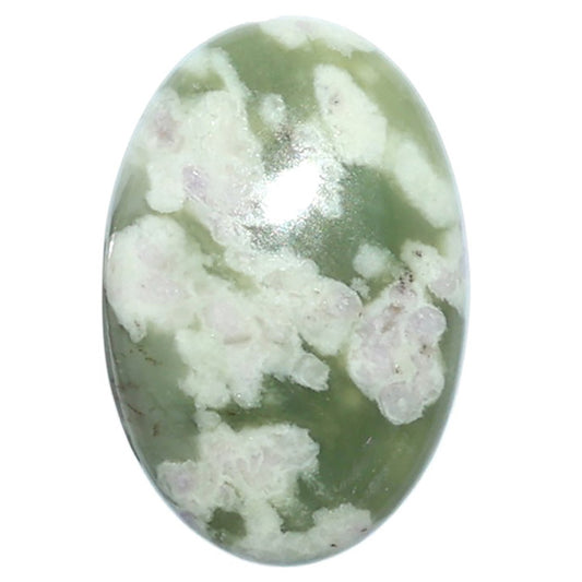 Peace Jade 17x25.4x6 mm Oval Shape Polished Gemstone LS19-08181