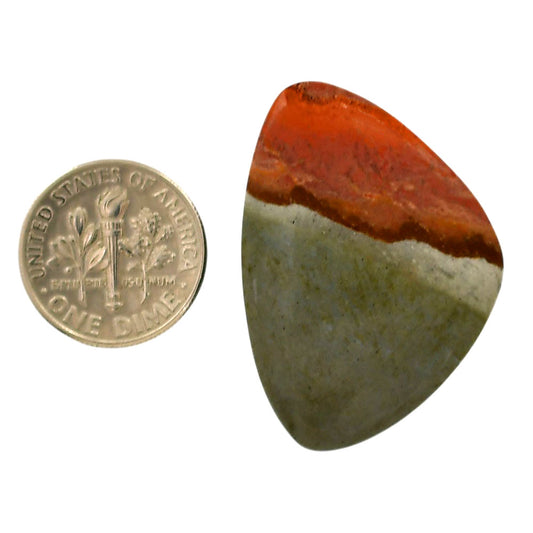 Polygram Jasper 24.7x34.7x5.5 mm Fancy Shape Polished Gemstone LS20-05669
