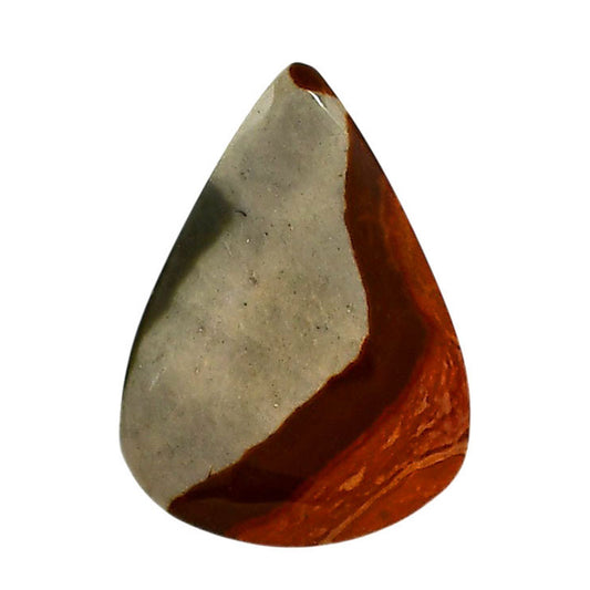 Polygram Jasper 21x29x5.5 mm Pear Shape Polished Gemstone LS20-05680