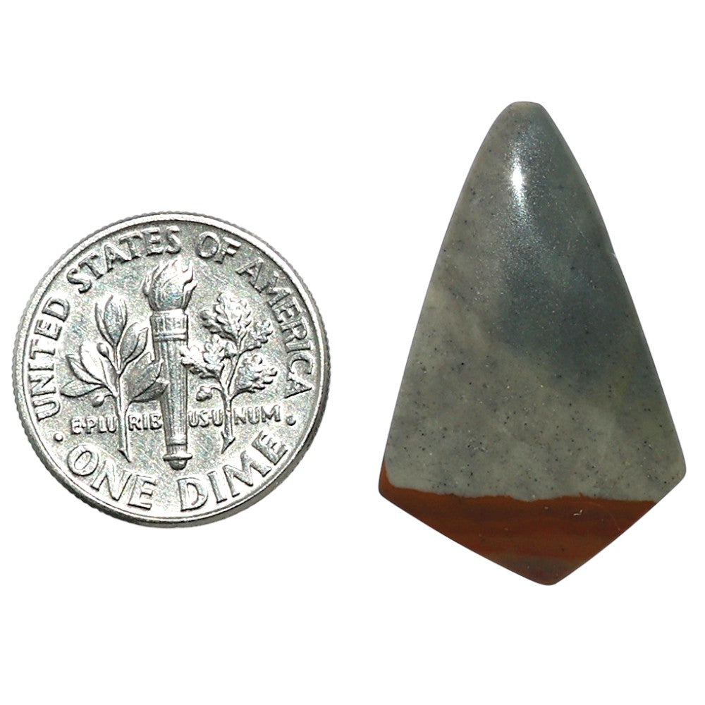 Polygram Jasper 17.1x27.1x4.3 mm Fancy Shape Polished Gemstone LS20-08057
