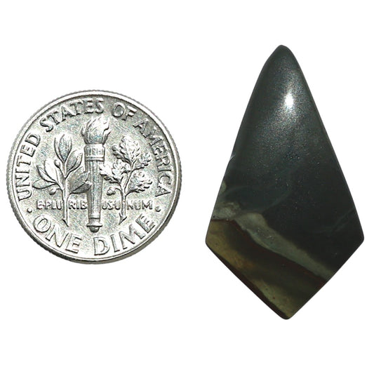 Polygram Jasper 16x28x4 mm Fancy Shape Polished Gemstone LS20-08060