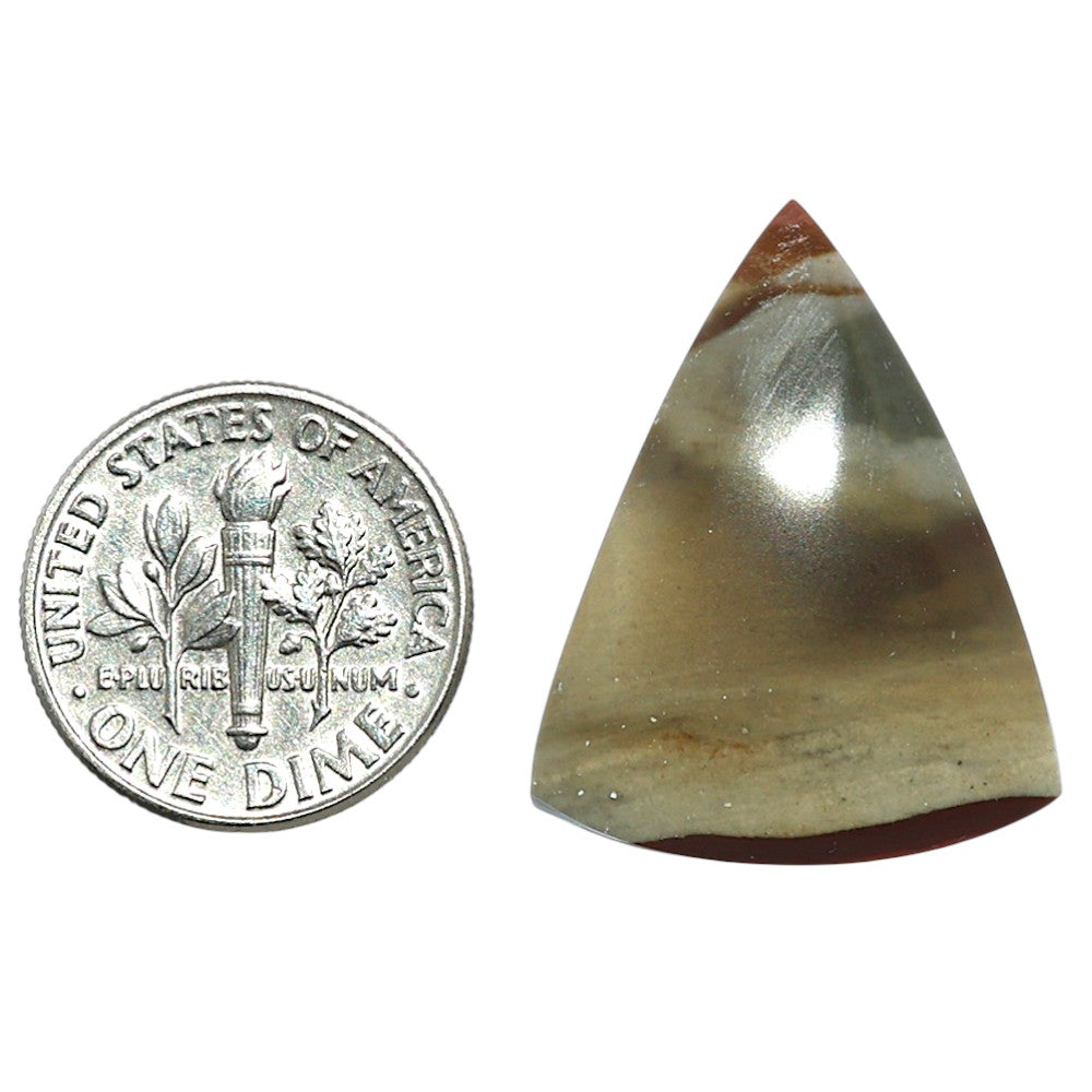 Polygram Jasper 20.85x26.3x5.5 mm Fancy Shape Polished Gemstone LS20-08061