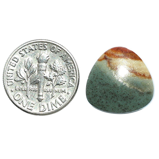 Polygram Jasper 16x16x4.5 mm Fancy Shape Polished Gemstone LS20-08067