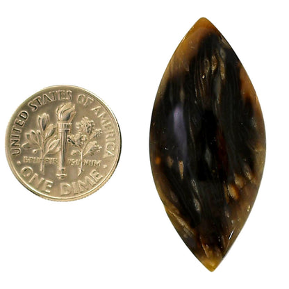 Bat Cave Jasper 18x38.6x5.5 mm Marquise Shape Polished Gemstone LS21-05651