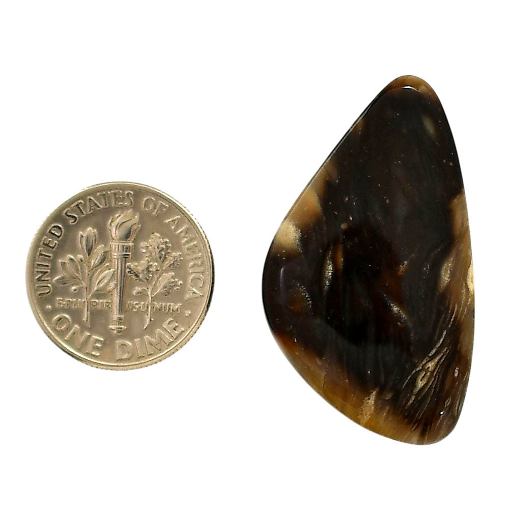 Bat Cave Jasper 20x34.55x5.3 mm Fancy Shape Polished Gemstone LS21-05652