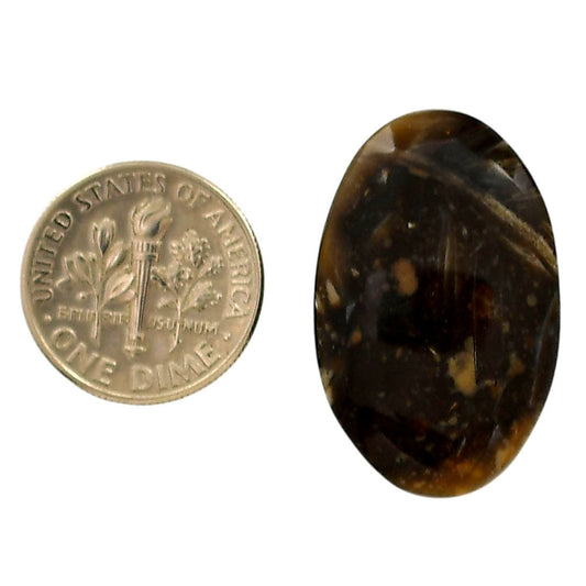 Bat Cave Jasper 18x28.25x6 mm Oval Shape Polished Gemstone LS21-05661