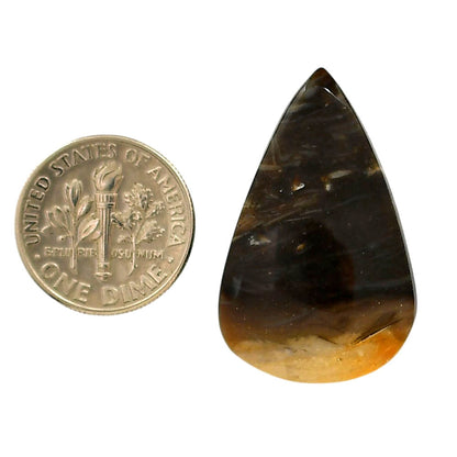 Bat Cave Jasper 19.5x31x5 mm Pear Shape Polished Gemstone LS21-05662