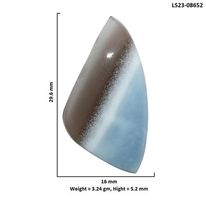 Owyhee Opal 16x29.6x5.2 mm Fancy Shape Polished Gemstone LS23-08652