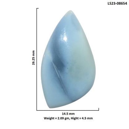 Owyhee Opal 14.5x26.25x4.5 mm Fancy Shape Polished Gemstone LS23-08654