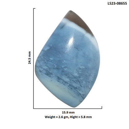 Owyhee Opal 15.9x24.5x5.8 mm Fancy Shape Polished Gemstone LS23-08655