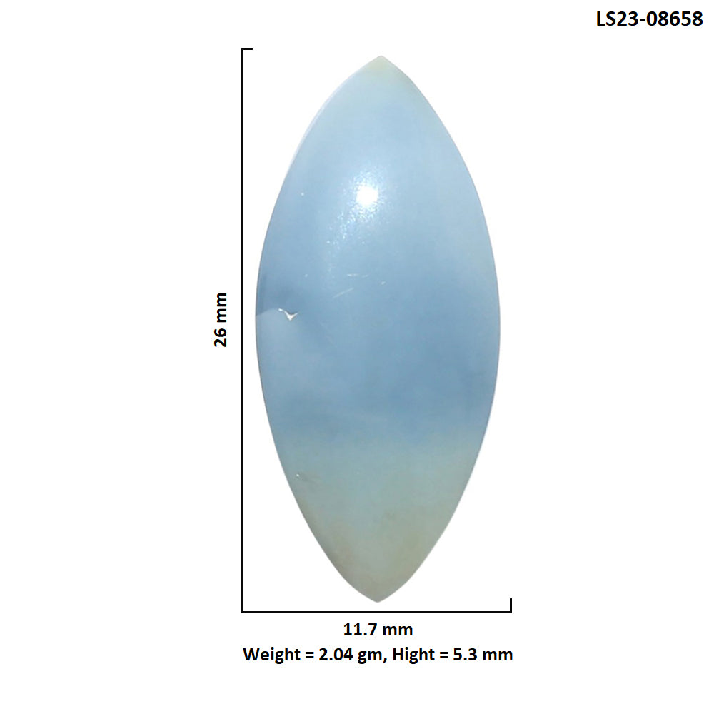 Owyhee Opal 11.7x26x5.3 mm Marquise Shape Polished Gemstone LS23-08658