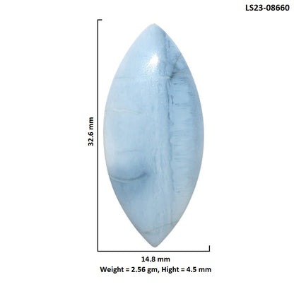 Owyhee Opal 14.8x32.6x4.5 mm Marquise Shape Polished Gemstone LS23-08660