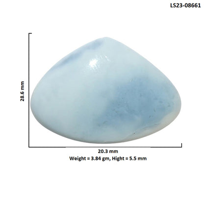 Owyhee Opal 20.3x28.6x5.5 mm Heart Shape Polished Gemstone LS23-08661
