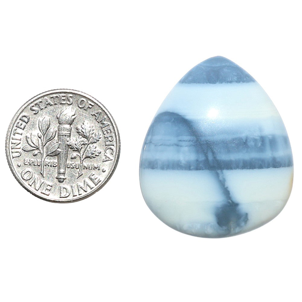 Owyhee Opal 24x28.3x6.3 mm Heart Shape Polished Gemstone LS23-08662