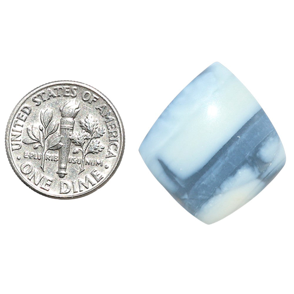 Owyhee Opal 22x24.3x4.5 mm Fancy Shape Polished Gemstone LS23-08667
