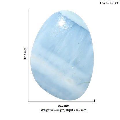 Owyhee Opal 26.2x37.2x4.5 mm Fancy Shape Polished Gemstone LS23-08673