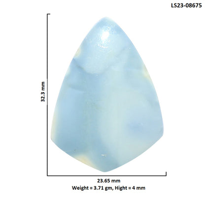 Owyhee Opal 23.65x32.3x4 mm Fancy Shape Polished Gemstone LS23-08675