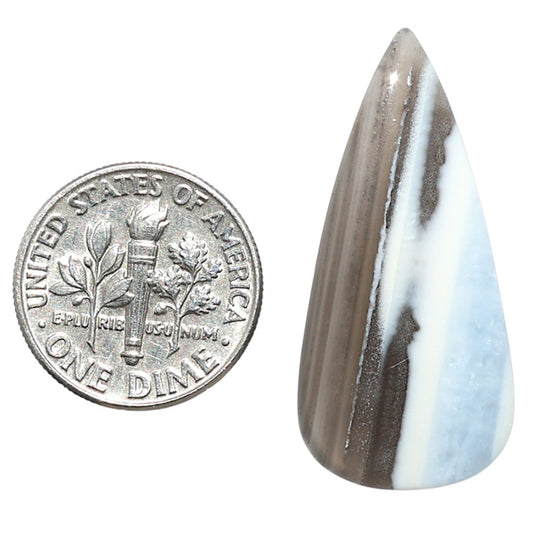 Owyhee Opal 15.5x32.9x4.5 mm Pear Shape Polished Gemstone LS23-08681