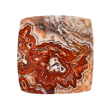 Rosetta Picture Jasper 23.6x24.25x5 mm Baguette Shape Polished Gemstone LS24-05925