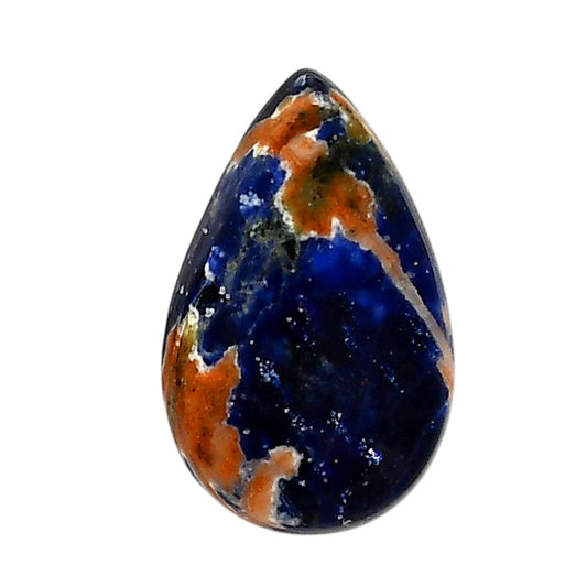 Sodalite 16.5x26x5.7 mm Pear Shape Polished Gemstone LS26-05573