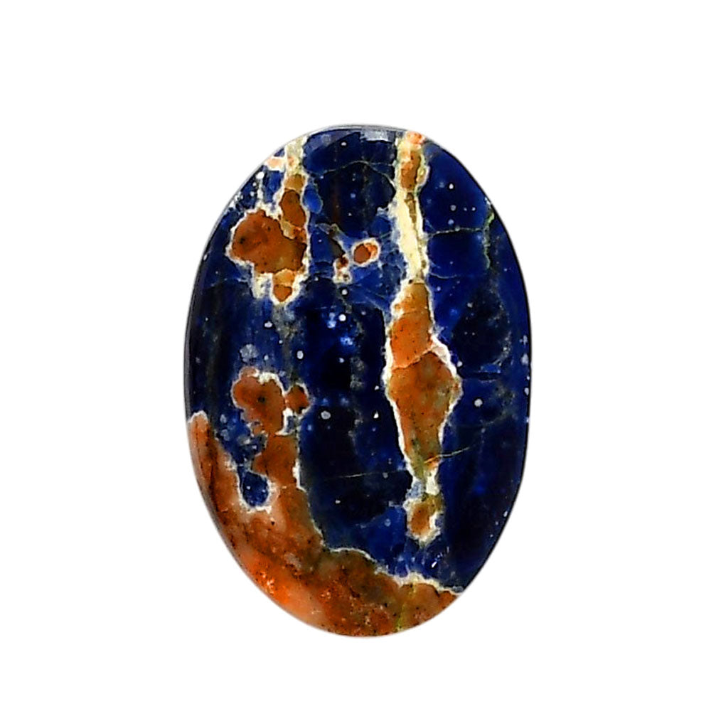 Sodalite 18.1x26.6x5 mm Oval Shape Polished Gemstone LS26-05574