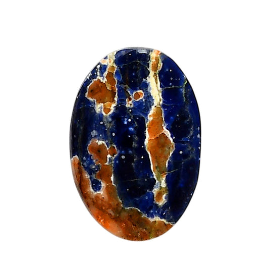 Sodalite 18.1x26.6x5 mm Oval Shape Polished Gemstone LS26-05574
