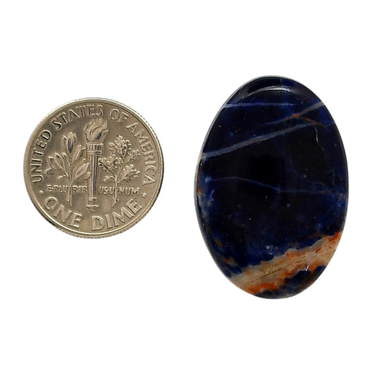 Sodalite 19.7x28.3x5.5 mm Oval Shape Polished Gemstone LS26-05575