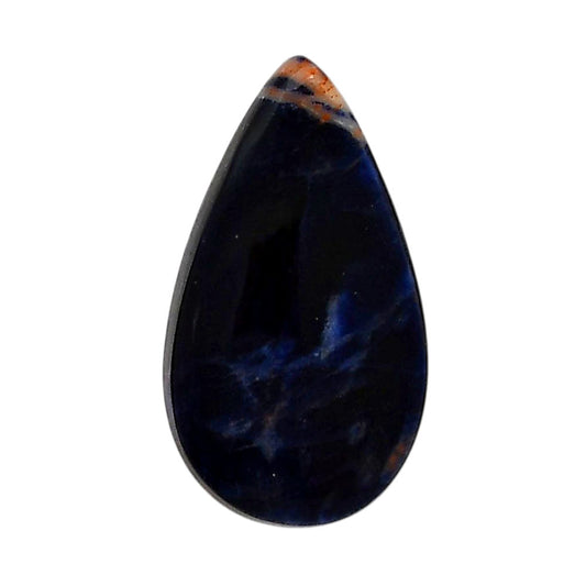 Sodalite 17x29.65x5.7 mm Pear Shape Polished Gemstone LS26-05581