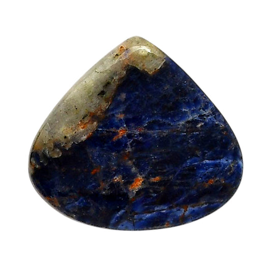 Sodalite 24.5x27x5.3 mm Heart Shape Polished Gemstone LS26-05585