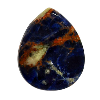 Sodalite 22.1x27.3x5 mm Heart Shape Polished Gemstone LS26-05586