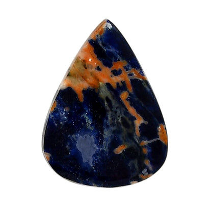 Sodalite 22.8x30.4x5.3 mm Pear Shape Polished Gemstone LS26-05589