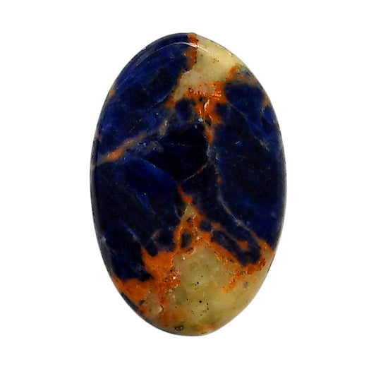 Sodalite 19.4x29.9x4.5 mm Oval Shape Polished Gemstone LS26-05590