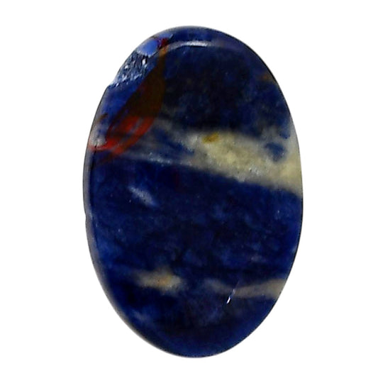 Sodalite 17.2x26x5 mm Oval Shape Polished Gemstone LS26-05591