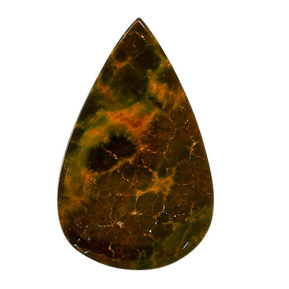Ocean Jasper 27.1x43.35x6 mm Pear Shape Polished Gemstone LS27-05562