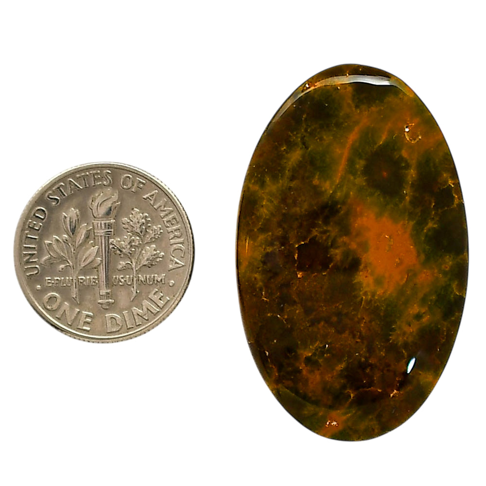 Ocean Jasper 23x37x5.7 mm Oval Shape Polished Gemstone LS27-05567