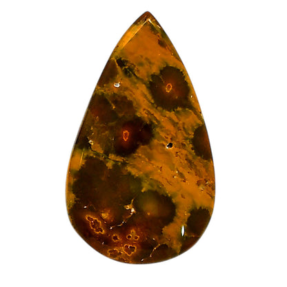 Ocean Jasper 19.6x33.3x6 mm Pear Shape Polished Gemstone LS27-05568