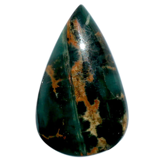 Ocean Jasper 17.6x28.8x5 mm Pear Shape Polished Gemstone LS27-07868