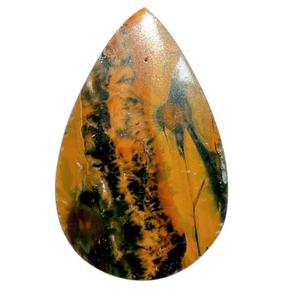 Ocean Jasper 16.5x26x3.5 mm Pear Shape Polished Gemstone LS27-07870