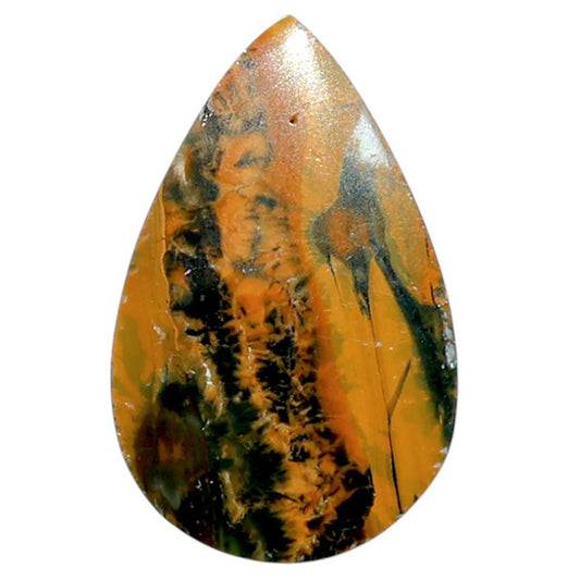 Ocean Jasper 16.5x26x3.5 mm Pear Shape Polished Gemstone LS27-07870