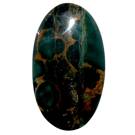 Ocean Jasper 17x29.8x5 mm Oval Shape Polished Gemstone LS27-07874