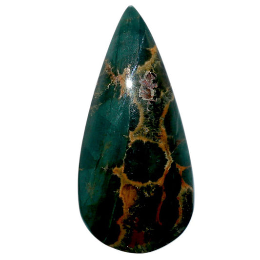 Ocean Jasper 18.3x39x6.3 mm Pear Shape Polished Gemstone LS27-07875