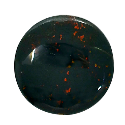 Blood Stone 23.25x23.35x5 mm Round Shape Polished Gemstone LS32-05213