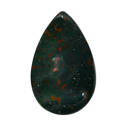 Blood Stone 17.8x27.8x5.8 mm Pear Shape Polished Gemstone LS32-05223