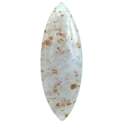 Robinson Ranch Plume Agate 16.5x45.8x5.5 mm Marquise Shape Polished Gemstone LS33-08138