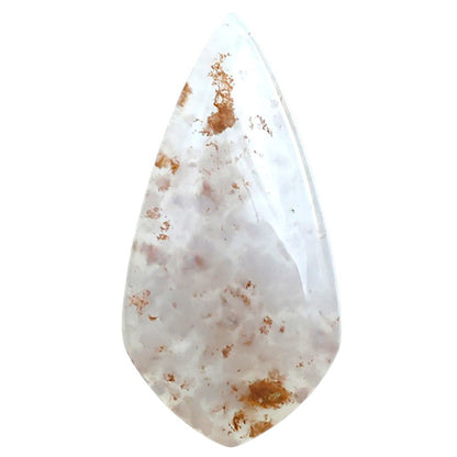 Robinson Ranch Plume Agate 18.2x36.1x5 mm Fancy Shape Polished Gemstone LS33-08142