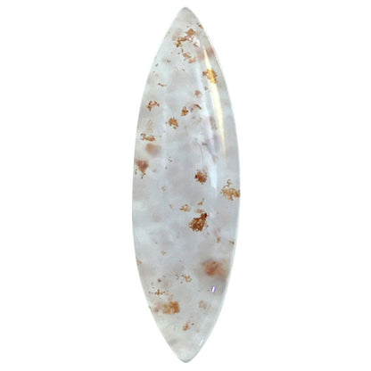 Robinson Ranch Plume Agate 9.6x32x5.3 mm Marquise Shape Polished Gemstone LS33-08144