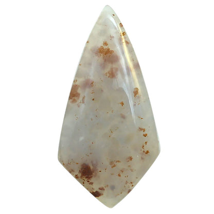 Robinson Ranch Plume Agate 22.3x43.75x6 mm Fancy Shape Polished Gemstone LS33-08152